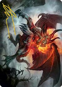 Piru, the Volatile Art Card (Gold-Stamped Signature) (58) [Art Series: Modern Horizons 2]