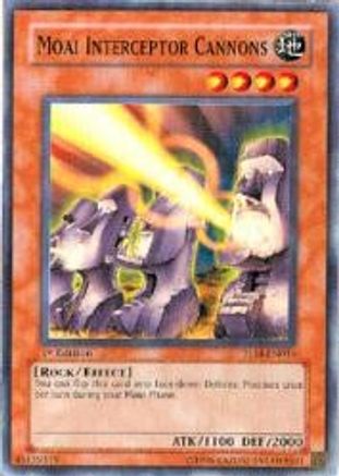 Moai Interceptor Cannons (TLM-EN014) - The Lost Millennium 1st Edition