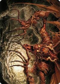 Archfiend of Sorrows Art Card (26) [Art Series: Modern Horizons 2]