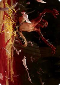 Bone Shards Art Card (Gold-Stamped Signature) (27) [Art Series: Modern Horizons 2]