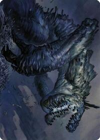 Necrogoyf Art Card (31) [Art Series: Modern Horizons 2]