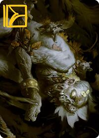 Nested Shambler Art Card (Gold-Stamped Signature) (32) [Art Series: Modern Horizons 2]