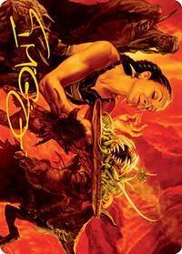 Chef's Kiss Art Card (Gold-Stamped Signature) (34) [Art Series: Modern Horizons 2]