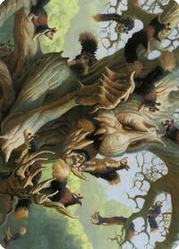 Scurry Oak Art Card (40) [Art Series: Modern Horizons 2]