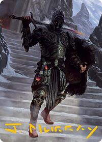 Dakkon, Shadow Slayer Art Card (49/81) (Gold-Stamped Signature) (49) [Art Series: Modern Horizons 2]