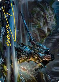 Carth the Lion Art Card (Gold-Stamped Signature) (47) [Art Series: Modern Horizons 2]