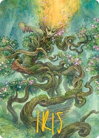 Titania, Protector of Argoth Art Card (Gold-Stamped Signature) (43) [Art Series: Modern Horizons 2]