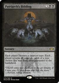 Patriarch's Bidding (Foil Etched) (275) [Modern Horizons 2]