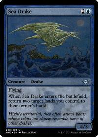 Sea Drake (Foil Etched) (268) [Modern Horizons 2]