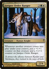 Juniper Order Ranger (130/155) [The List Reprints]