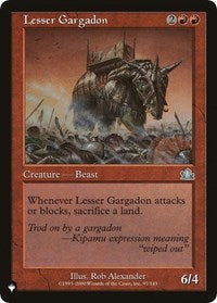 Lesser Gargadon (97/143) [The List Reprints]