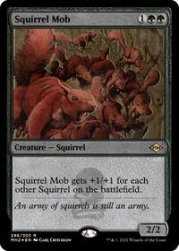 Squirrel Mob (Foil Etched) (286) [Modern Horizons 2]