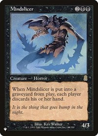 Mindslicer (149/350) [The List Reprints]