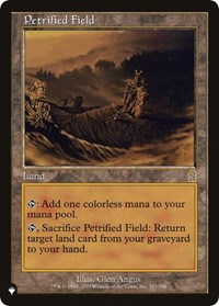 Petrified Field (323/350) [The List Reprints]