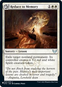 Reduce to Memory (025/275) [The List Reprints]