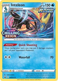 Inteleon - SWSH113 (Prerelease) (SWSH113) [SWSH: Sword & Shield Promo Cards]