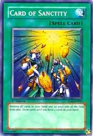 Card of Sanctity (TLM-EN037) - The Lost Millennium 1st Edition