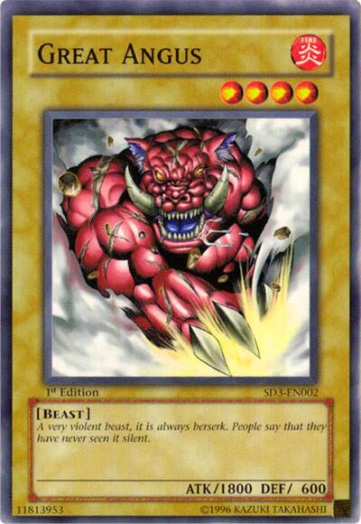 Great Angus (SD3-EN002) [Structure Deck: Blaze of Destruction]