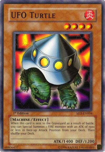 UFO Turtle (SD3-EN004) [Structure Deck: Blaze of Destruction]