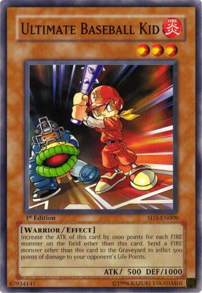 Ultimate Baseball Kid (SD3-EN009) [Structure Deck: Blaze of Destruction]