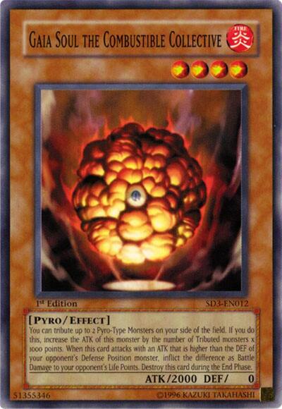 Gaia Soul the Combustible Collective (SD3-EN012) [Structure Deck: Blaze of Destruction]