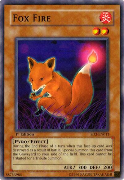 Fox Fire (SD3-EN013) [Structure Deck: Blaze of Destruction]