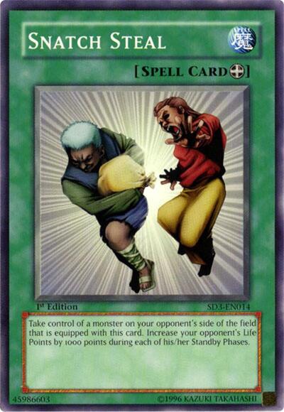 Snatch Steal (SD3-EN014) [Structure Deck: Blaze of Destruction]