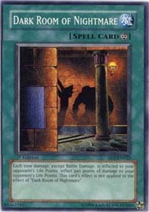 Dark Room of Nightmare (SD3-EN022) - Structure Deck: Blaze of Destruction 1st Edition