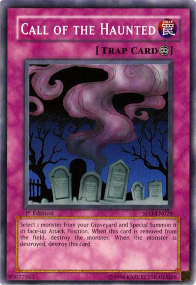 Call of the Haunted (SD3-EN028) [Structure Deck: Blaze of Destruction]