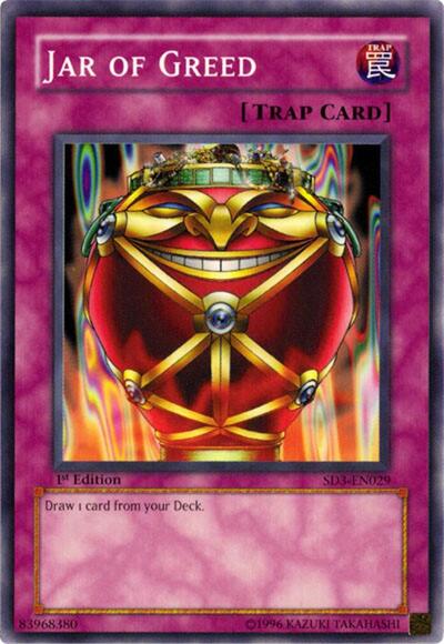 Jar of Greed (SD3-EN029) [Structure Deck: Blaze of Destruction]