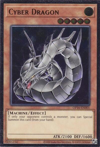 Cyber Dragon (UTR) (OP16-EN001) [OTS Tournament Pack 16]