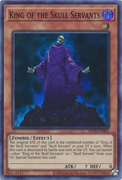 King of the Skull Servants (OP16-EN005) [OTS Tournament Pack 16]