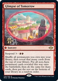 Glimpse of Tomorrow (129) [Prerelease Cards]