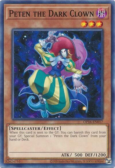 Peten the Dark Clown (OP16-EN017) [OTS Tournament Pack 16]