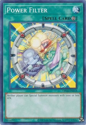Power Filter (OP16-EN018) - OTS Tournament Pack 16 Unlimited