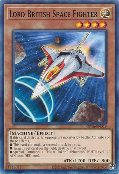 Lord British Space Fighter (OP16-EN019) [OTS Tournament Pack 16]
