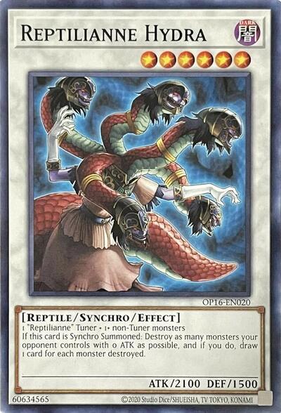 Reptilianne Hydra (OP16-EN020) [OTS Tournament Pack 16]