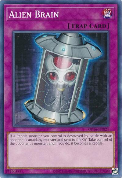 Alien Brain (OP16-EN021) [OTS Tournament Pack 16]