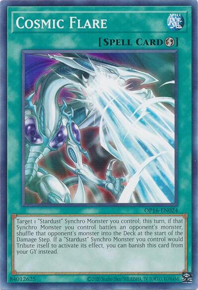 Cosmic Flare (OP16-EN024) [OTS Tournament Pack 16]