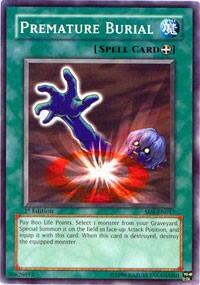 Premature Burial (SD4-EN017) [Structure Deck: Fury from the Deep]