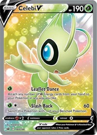 Celebi V (Full Art) (160/198) [SWSH06: Chilling Reign]