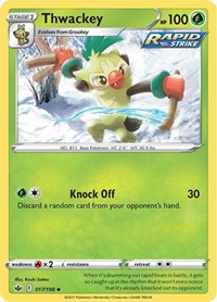 Thwackey (017/198) [SWSH06: Chilling Reign]
