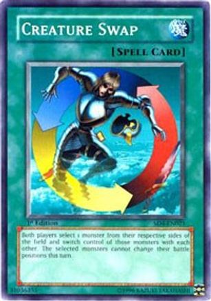 Creature Swap (SD4-EN021) - Structure Deck: Fury from the Deep 1st Edition