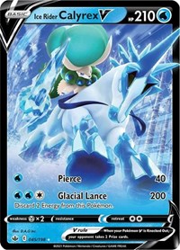 Ice Rider Calyrex V (045/198) [SWSH06: Chilling Reign]