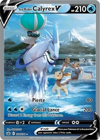 Ice Rider Calyrex V (Alternate Full Art) (164/198) [SWSH06: Chilling Reign]