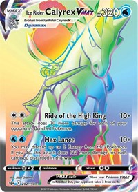 Ice Rider Calyrex VMAX (Secret) (202/198) [SWSH06: Chilling Reign]