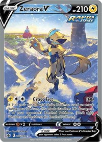 Zeraora V (Alternate Full Art) (166/198) [SWSH06: Chilling Reign]