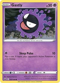 Gastly (055/198) [SWSH06: Chilling Reign]