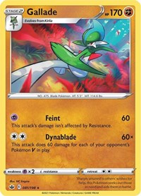 Gallade (081/198) [SWSH06: Chilling Reign]