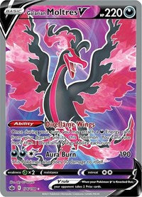 Galarian Moltres V (Full Art) (176/198) [SWSH06: Chilling Reign]